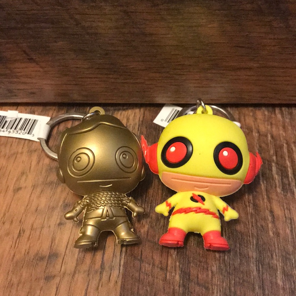 DC Series 2 blond bag keychain